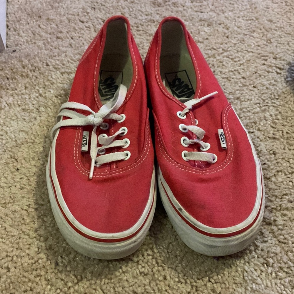 Red women’s vans